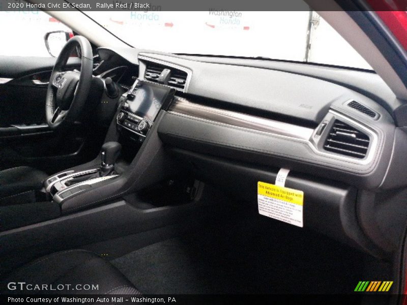 Rallye Red / Black 2020 Honda Civic EX Sedan