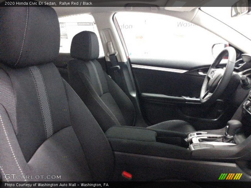 Rallye Red / Black 2020 Honda Civic EX Sedan