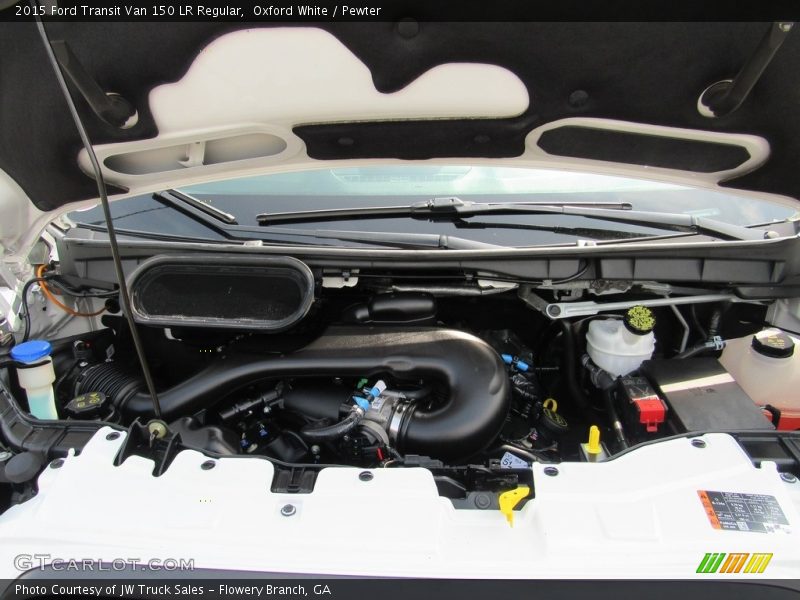 Oxford White / Pewter 2015 Ford Transit Van 150 LR Regular