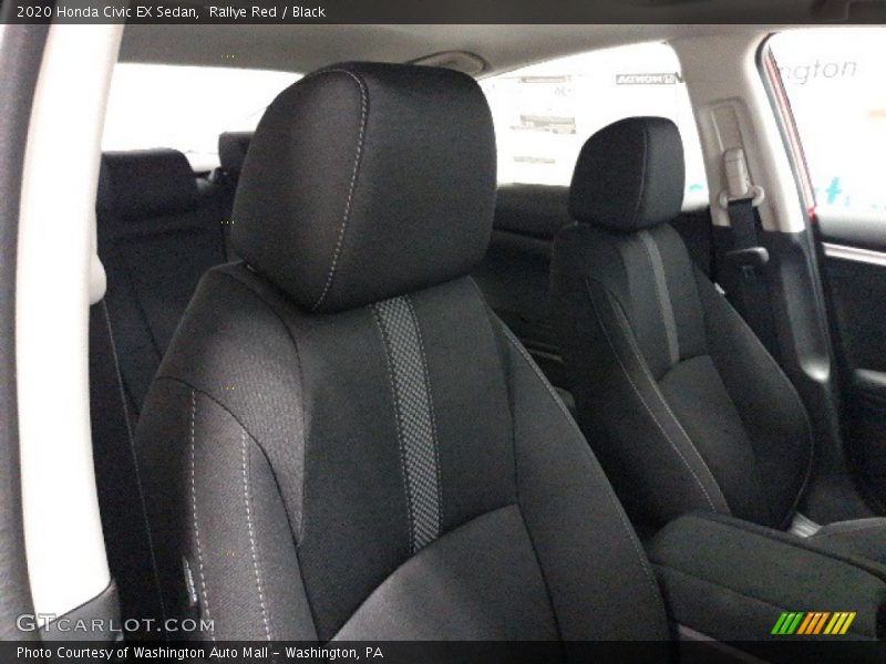 Rallye Red / Black 2020 Honda Civic EX Sedan
