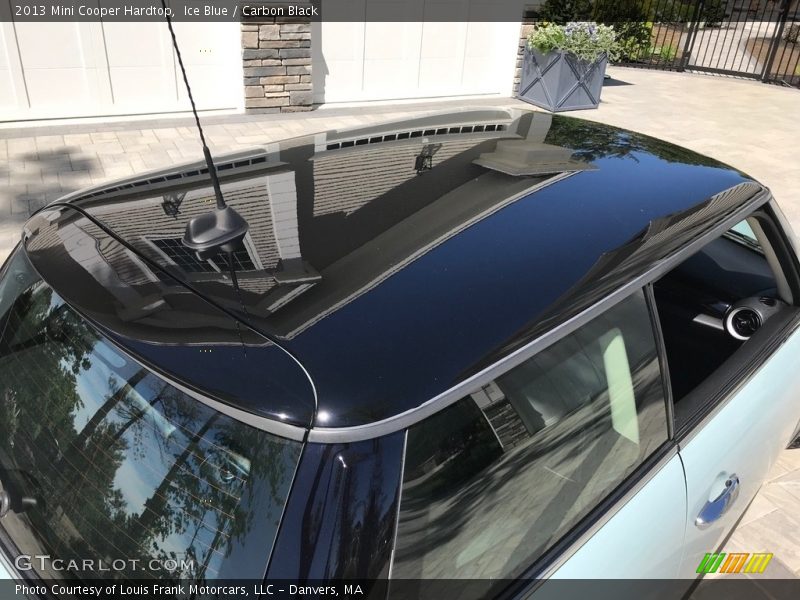 Ice Blue / Carbon Black 2013 Mini Cooper Hardtop