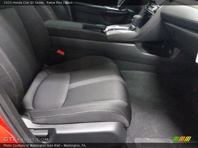 Rallye Red / Black 2020 Honda Civic EX Sedan