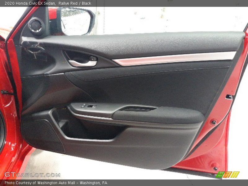 Rallye Red / Black 2020 Honda Civic EX Sedan