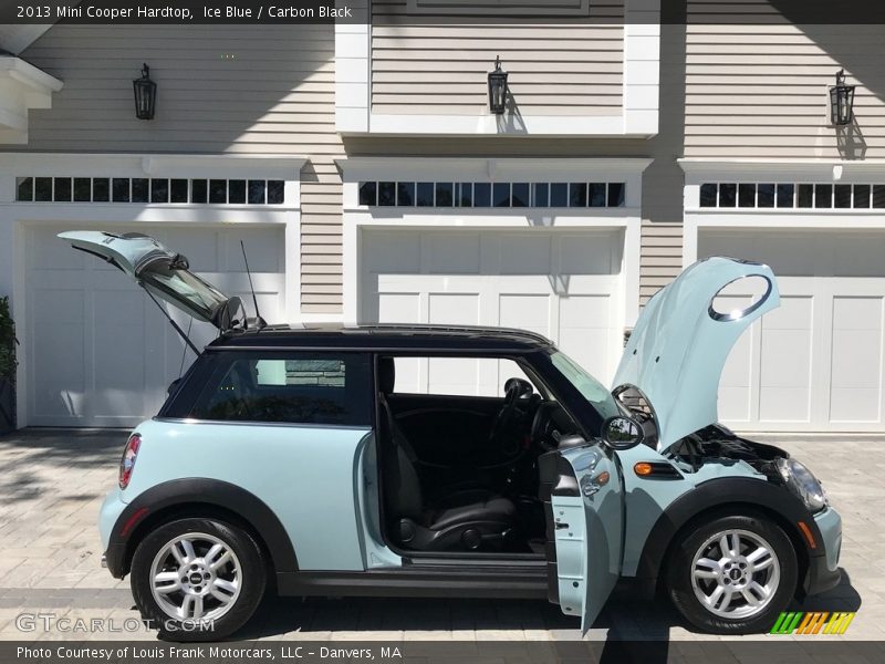 Ice Blue / Carbon Black 2013 Mini Cooper Hardtop