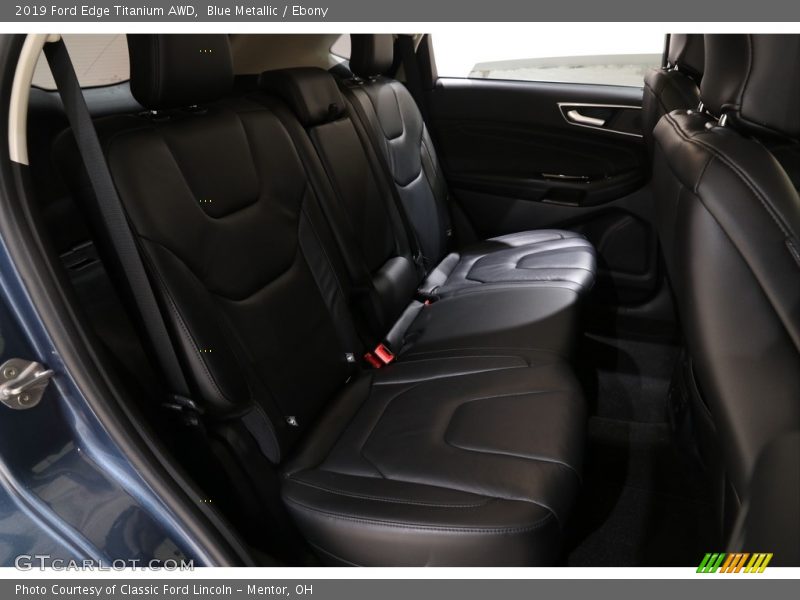 Blue Metallic / Ebony 2019 Ford Edge Titanium AWD