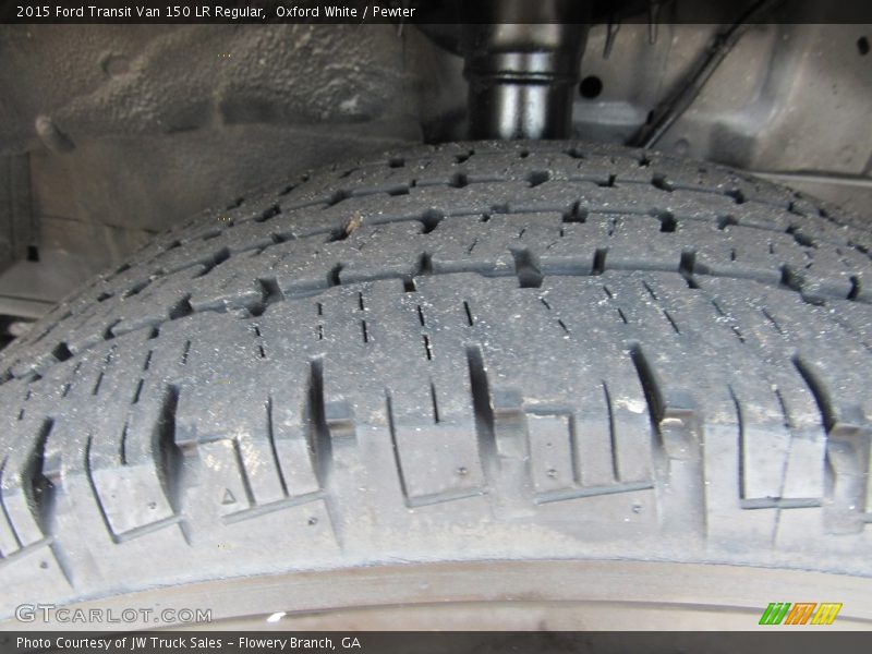 Oxford White / Pewter 2015 Ford Transit Van 150 LR Regular