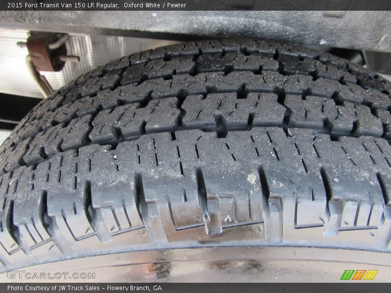 Oxford White / Pewter 2015 Ford Transit Van 150 LR Regular