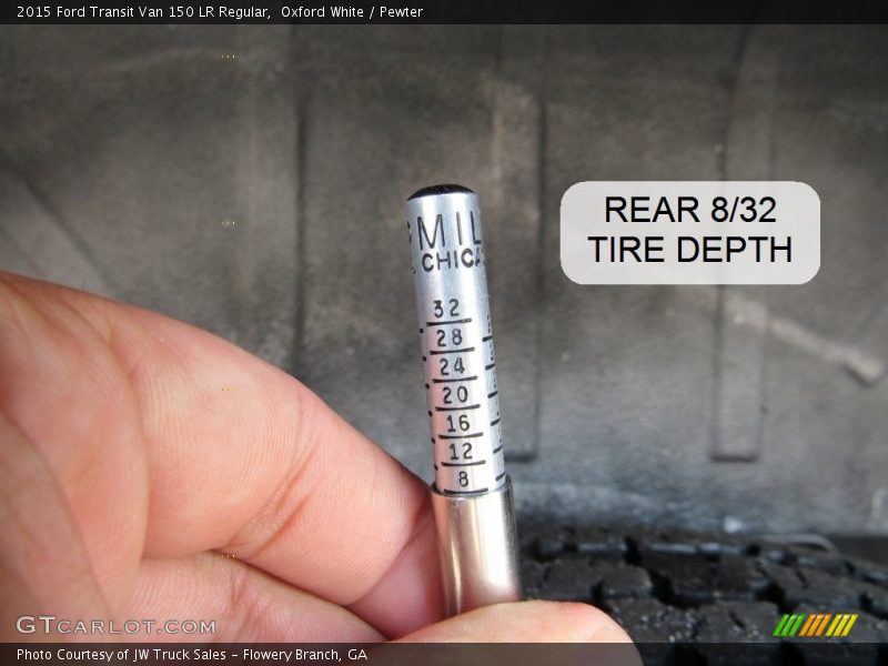 Oxford White / Pewter 2015 Ford Transit Van 150 LR Regular