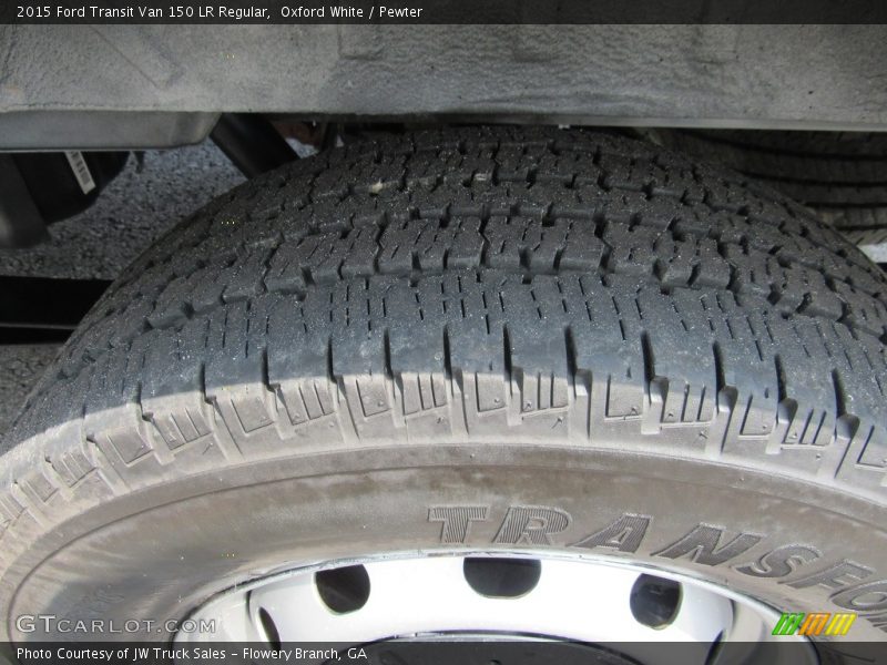 Oxford White / Pewter 2015 Ford Transit Van 150 LR Regular
