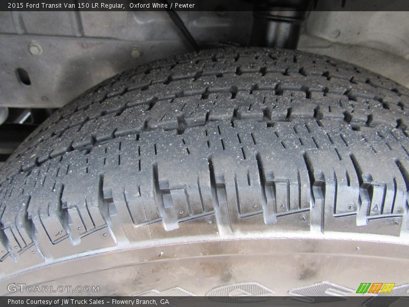Oxford White / Pewter 2015 Ford Transit Van 150 LR Regular