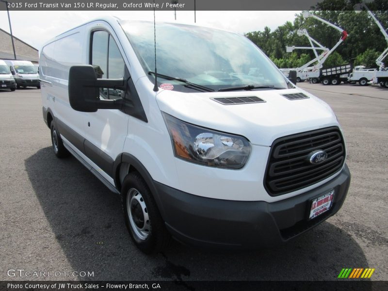 Oxford White / Pewter 2015 Ford Transit Van 150 LR Regular