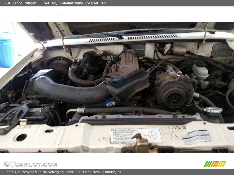  1988 Ranger S SuperCab Engine - 2.9 Liter OHV 12-Valve V6