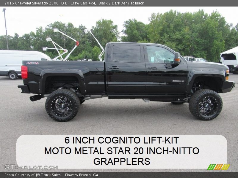 Black / Dark Ash/Jet Black 2016 Chevrolet Silverado 2500HD LT Crew Cab 4x4