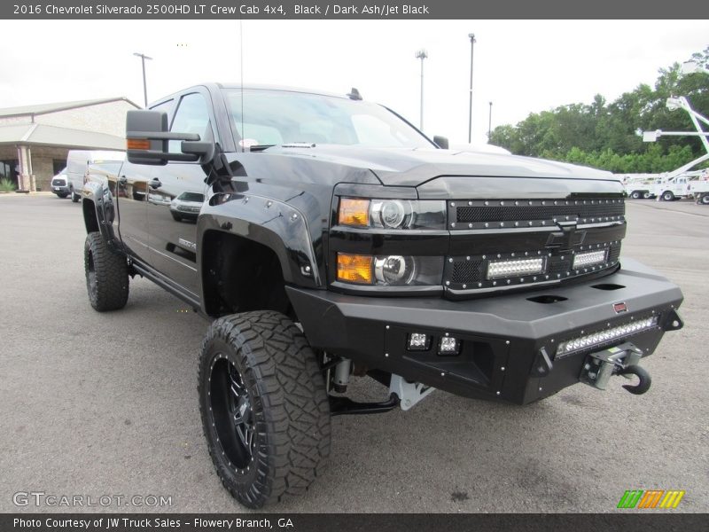 Black / Dark Ash/Jet Black 2016 Chevrolet Silverado 2500HD LT Crew Cab 4x4