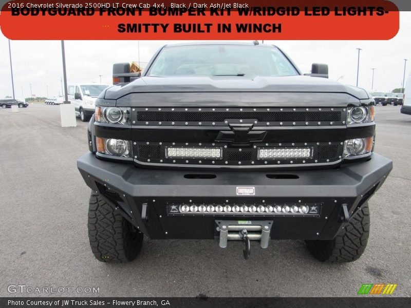 Black / Dark Ash/Jet Black 2016 Chevrolet Silverado 2500HD LT Crew Cab 4x4