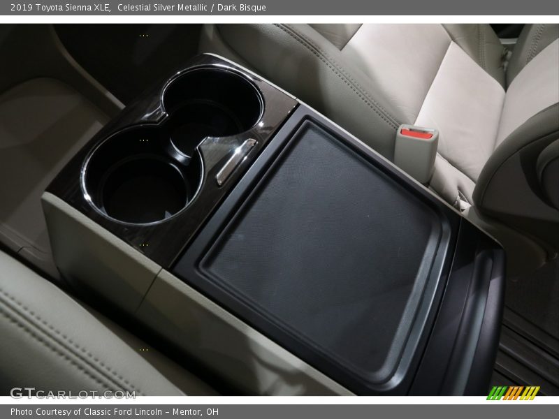 Celestial Silver Metallic / Dark Bisque 2019 Toyota Sienna XLE