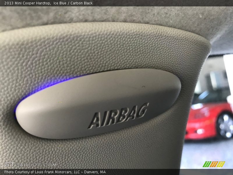 Ice Blue / Carbon Black 2013 Mini Cooper Hardtop