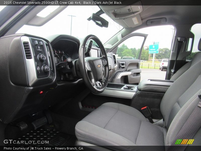 Dark Ash/Jet Black Interior - 2016 Silverado 2500HD LT Crew Cab 4x4 