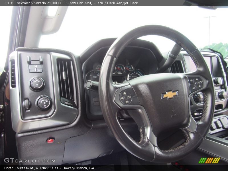 Black / Dark Ash/Jet Black 2016 Chevrolet Silverado 2500HD LT Crew Cab 4x4