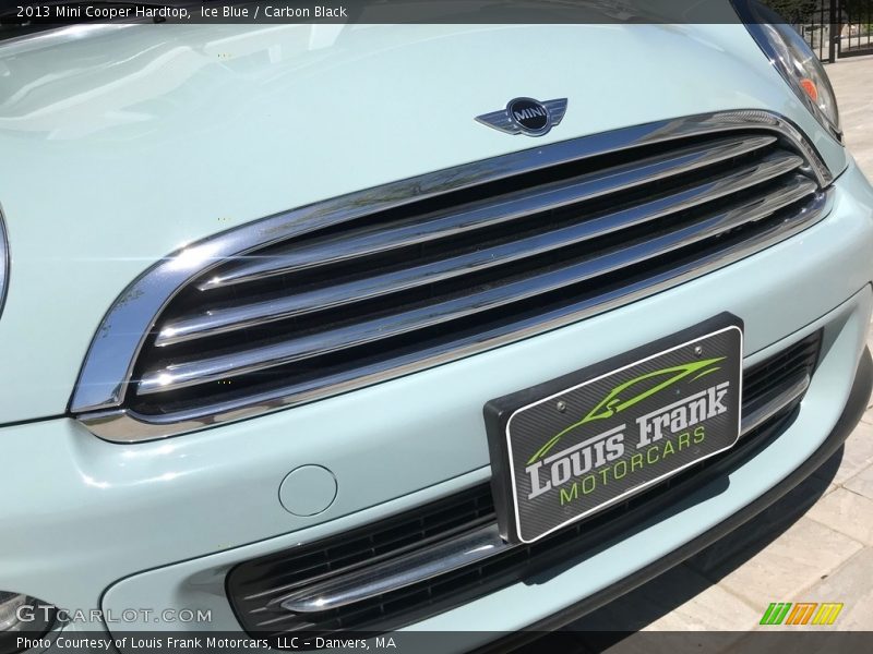 Ice Blue / Carbon Black 2013 Mini Cooper Hardtop