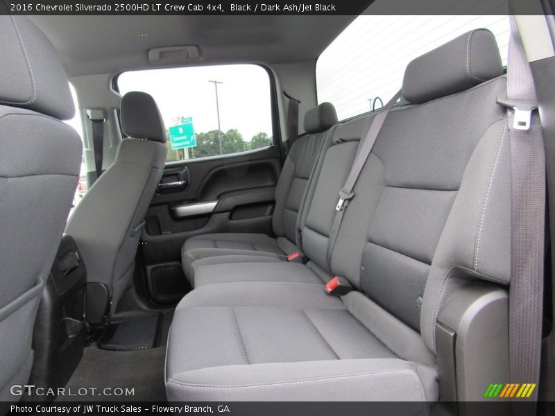 Rear Seat of 2016 Silverado 2500HD LT Crew Cab 4x4