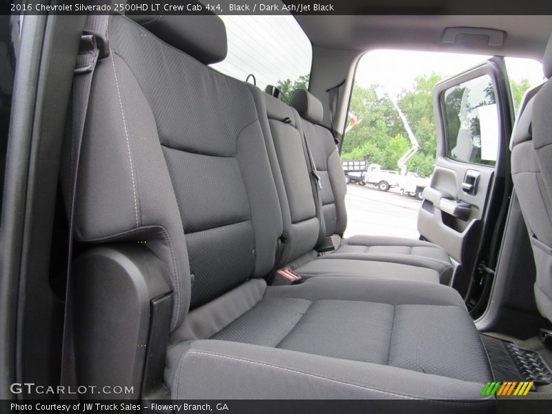 Rear Seat of 2016 Silverado 2500HD LT Crew Cab 4x4