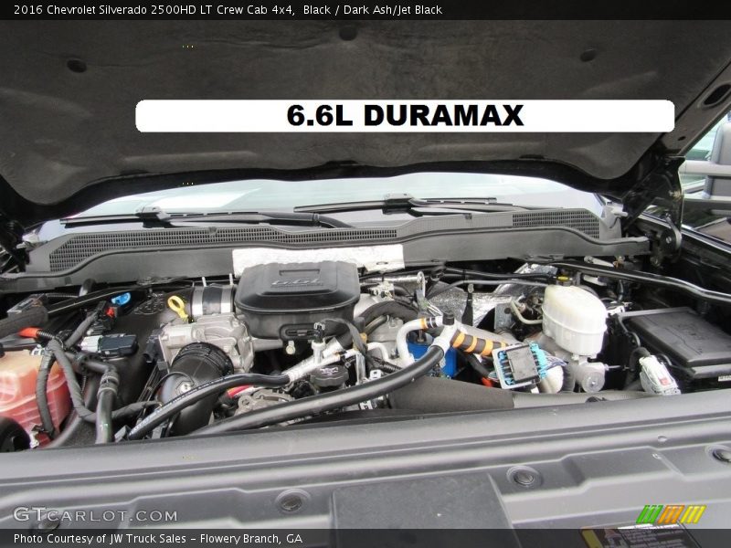 Black / Dark Ash/Jet Black 2016 Chevrolet Silverado 2500HD LT Crew Cab 4x4