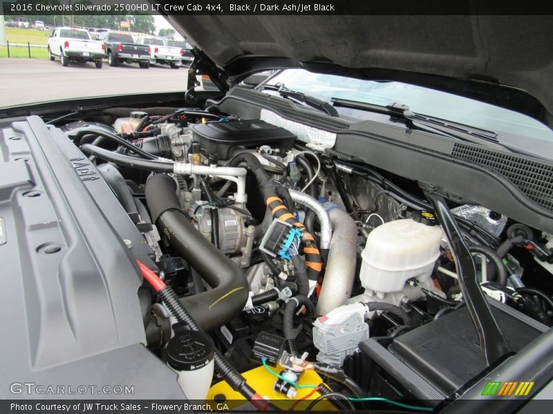 Black / Dark Ash/Jet Black 2016 Chevrolet Silverado 2500HD LT Crew Cab 4x4