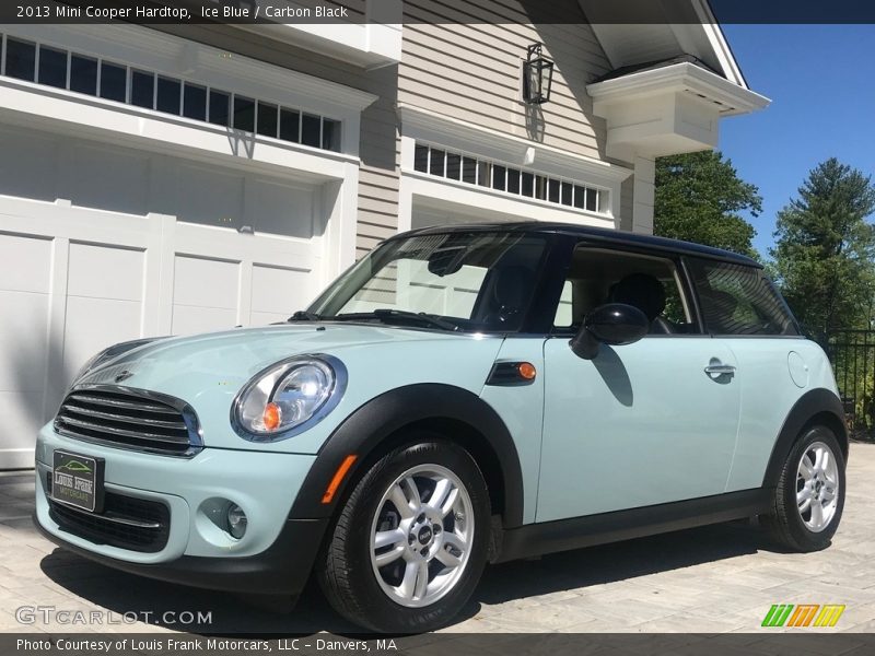 Ice Blue / Carbon Black 2013 Mini Cooper Hardtop