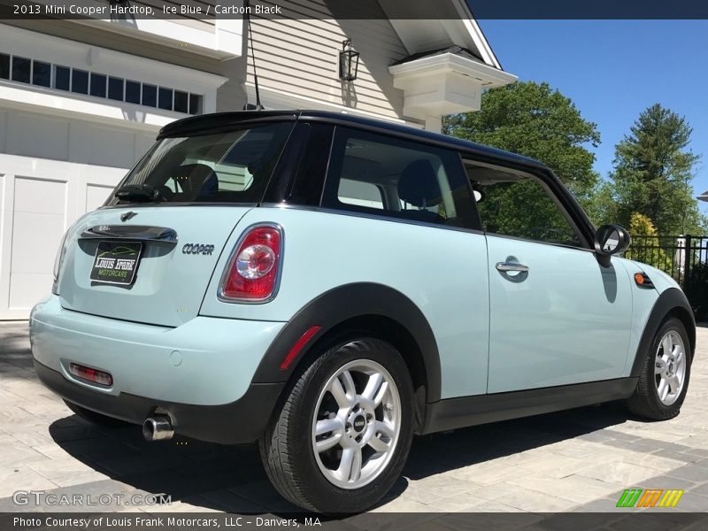 Ice Blue / Carbon Black 2013 Mini Cooper Hardtop