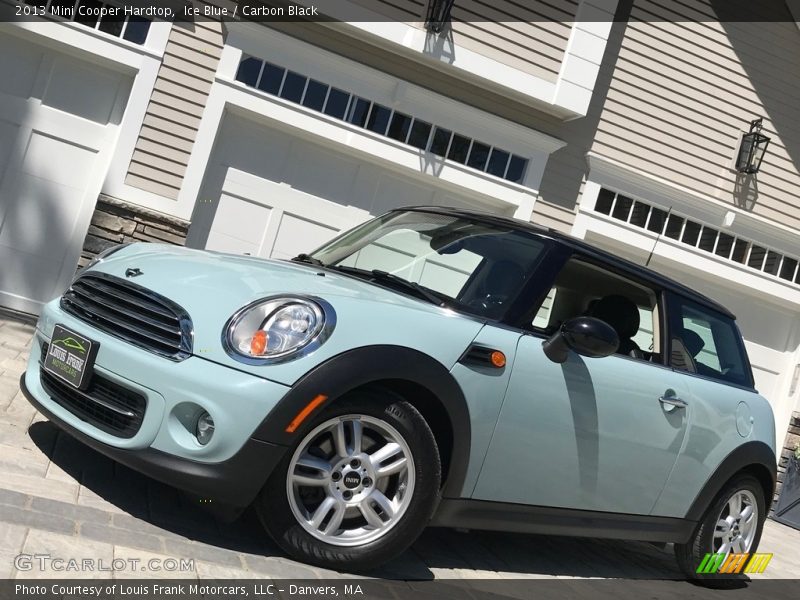 Ice Blue / Carbon Black 2013 Mini Cooper Hardtop