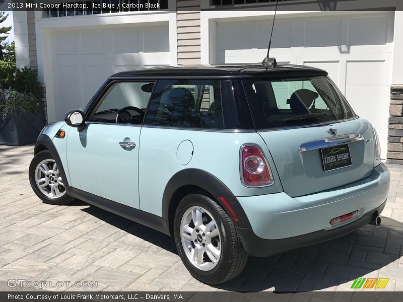 Ice Blue / Carbon Black 2013 Mini Cooper Hardtop