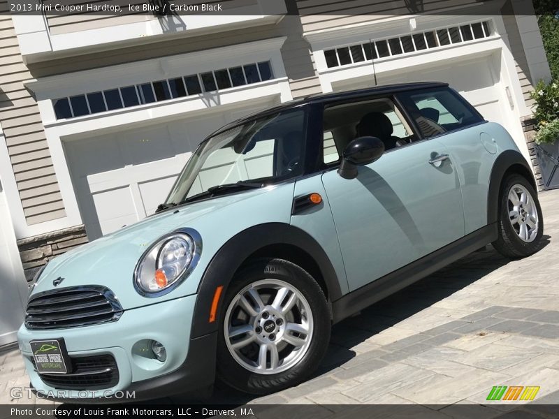 Ice Blue / Carbon Black 2013 Mini Cooper Hardtop