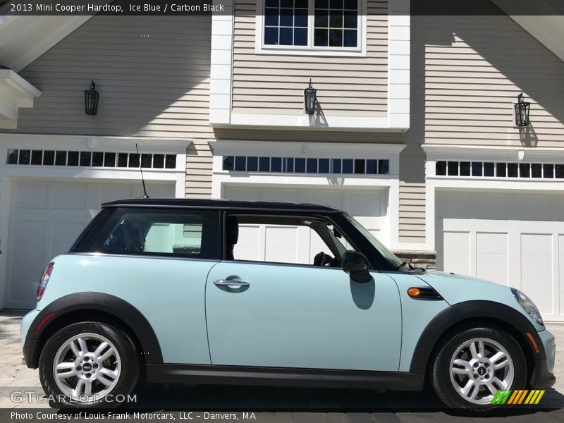 Ice Blue / Carbon Black 2013 Mini Cooper Hardtop
