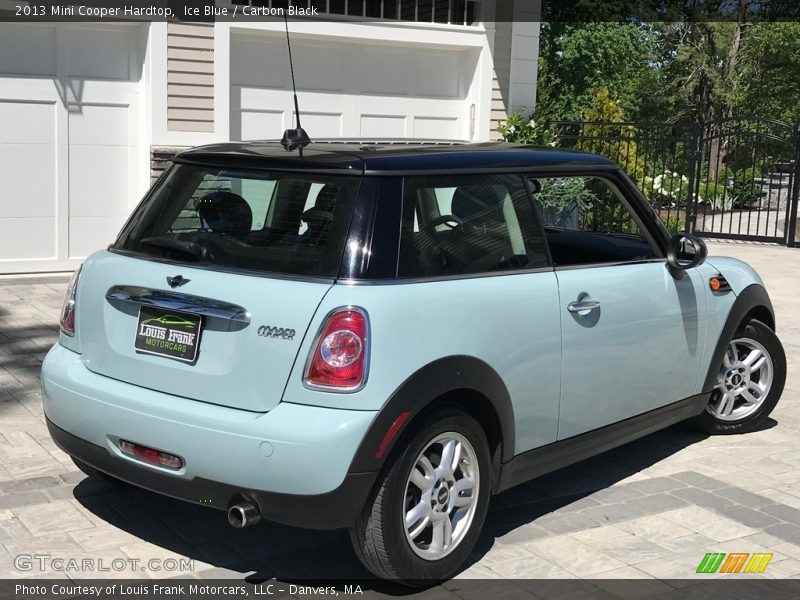Ice Blue / Carbon Black 2013 Mini Cooper Hardtop
