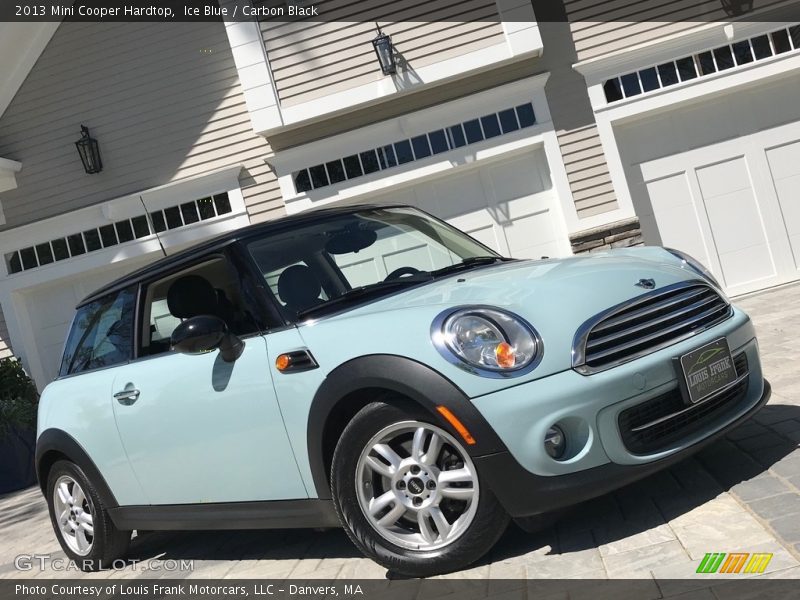 Ice Blue / Carbon Black 2013 Mini Cooper Hardtop