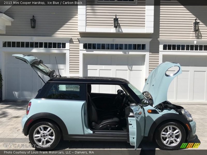 Ice Blue / Carbon Black 2013 Mini Cooper Hardtop