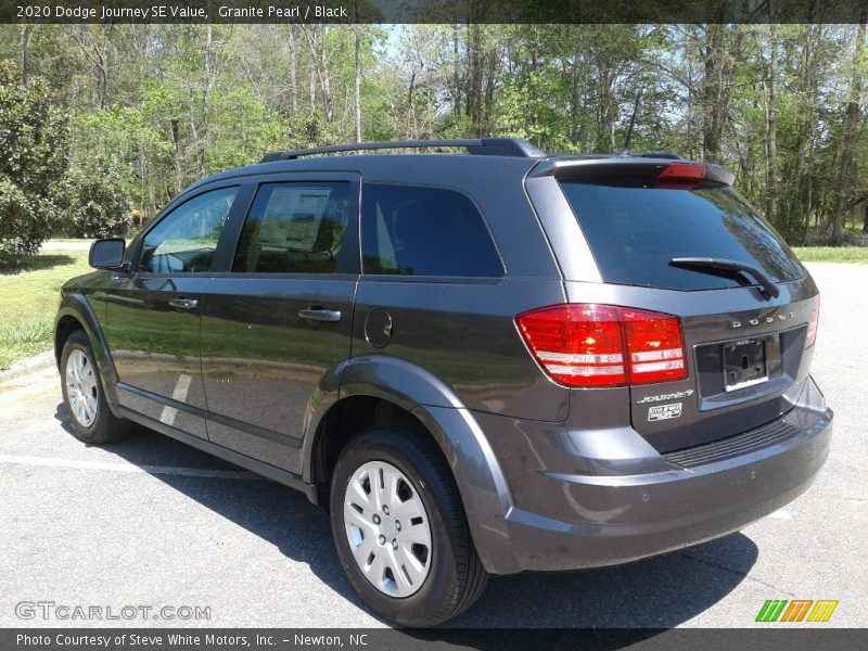 Granite Pearl / Black 2020 Dodge Journey SE Value