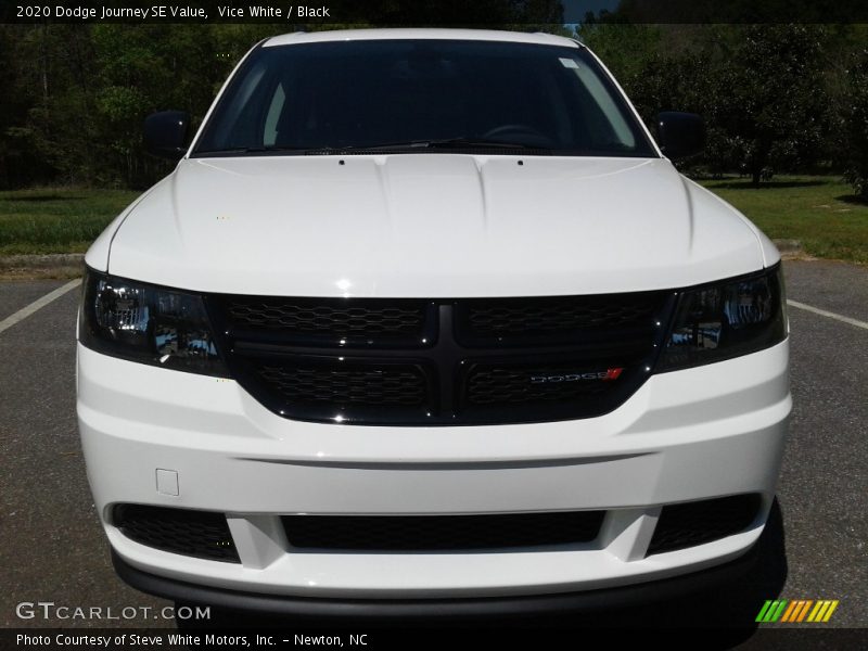 Vice White / Black 2020 Dodge Journey SE Value