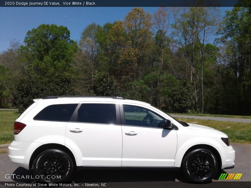 Vice White / Black 2020 Dodge Journey SE Value