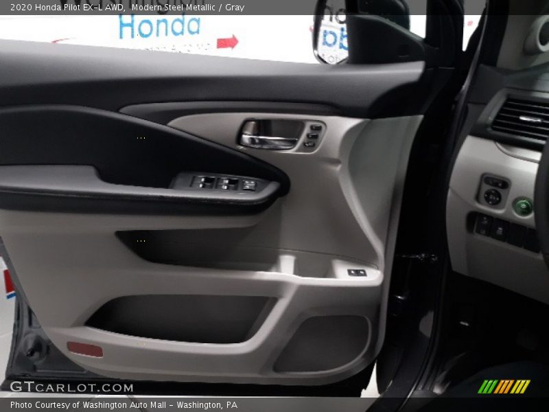 Modern Steel Metallic / Gray 2020 Honda Pilot EX-L AWD