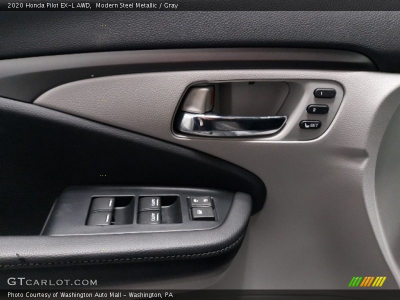 Modern Steel Metallic / Gray 2020 Honda Pilot EX-L AWD