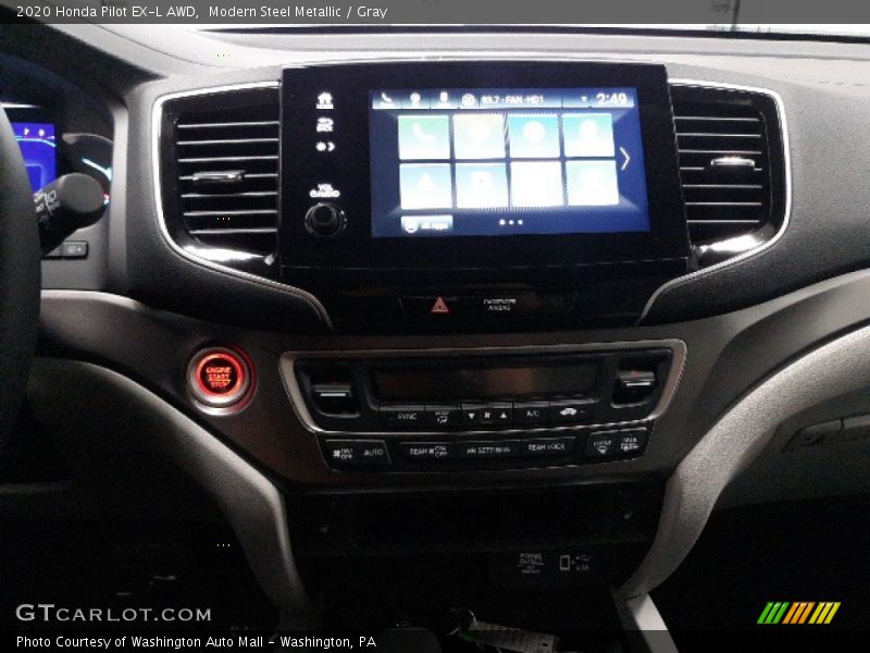 Modern Steel Metallic / Gray 2020 Honda Pilot EX-L AWD
