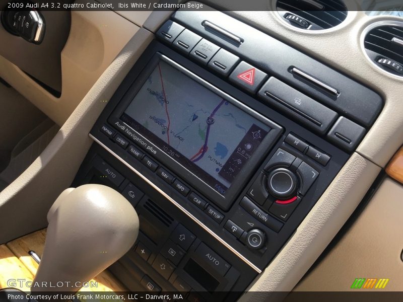 Ibis White / Cardamom Beige 2009 Audi A4 3.2 quattro Cabriolet