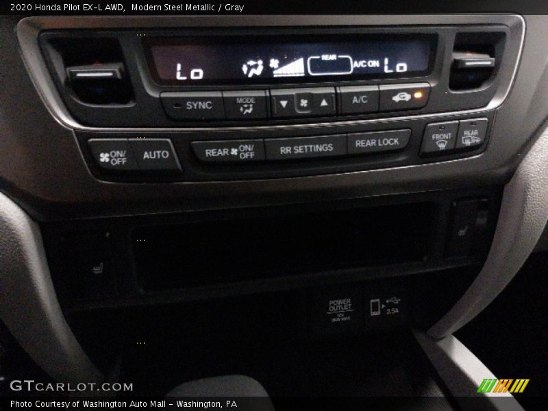 Modern Steel Metallic / Gray 2020 Honda Pilot EX-L AWD