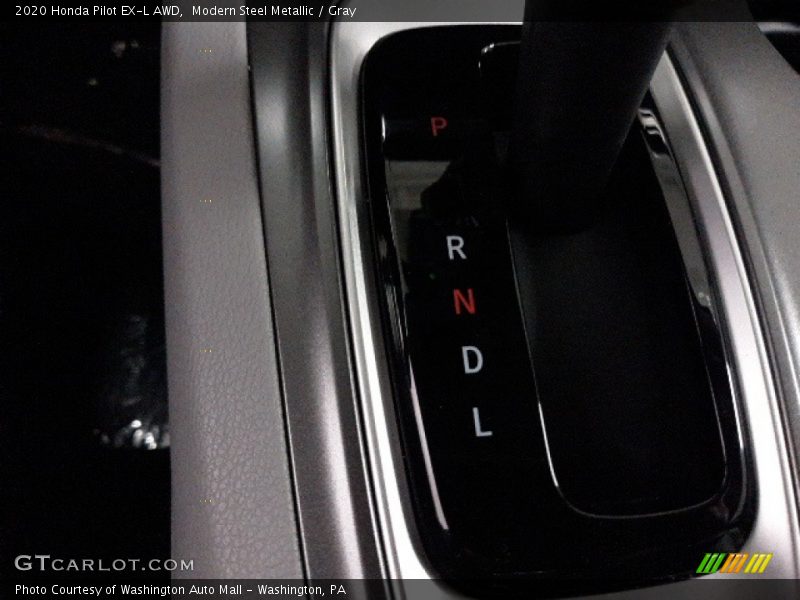 Modern Steel Metallic / Gray 2020 Honda Pilot EX-L AWD