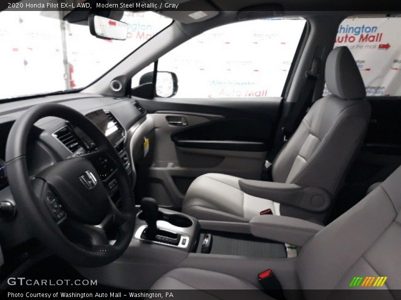 Modern Steel Metallic / Gray 2020 Honda Pilot EX-L AWD