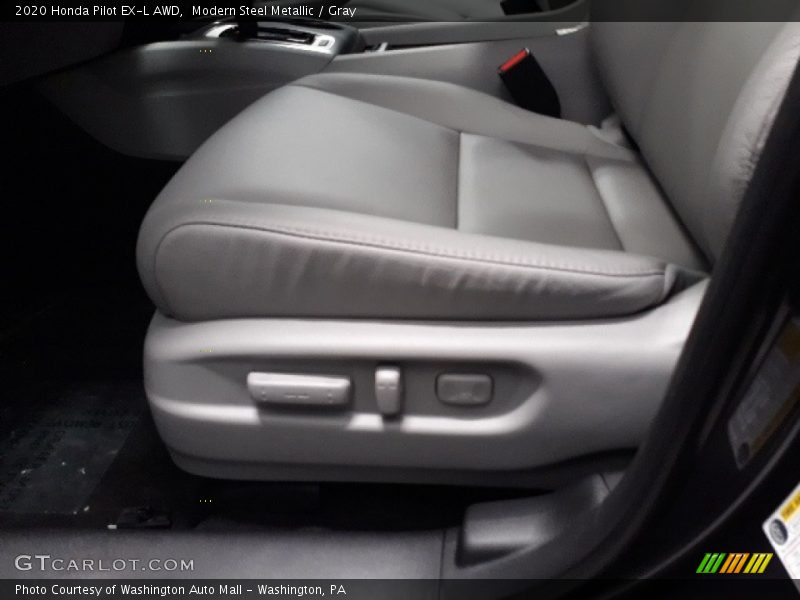 Modern Steel Metallic / Gray 2020 Honda Pilot EX-L AWD