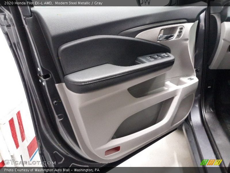 Modern Steel Metallic / Gray 2020 Honda Pilot EX-L AWD