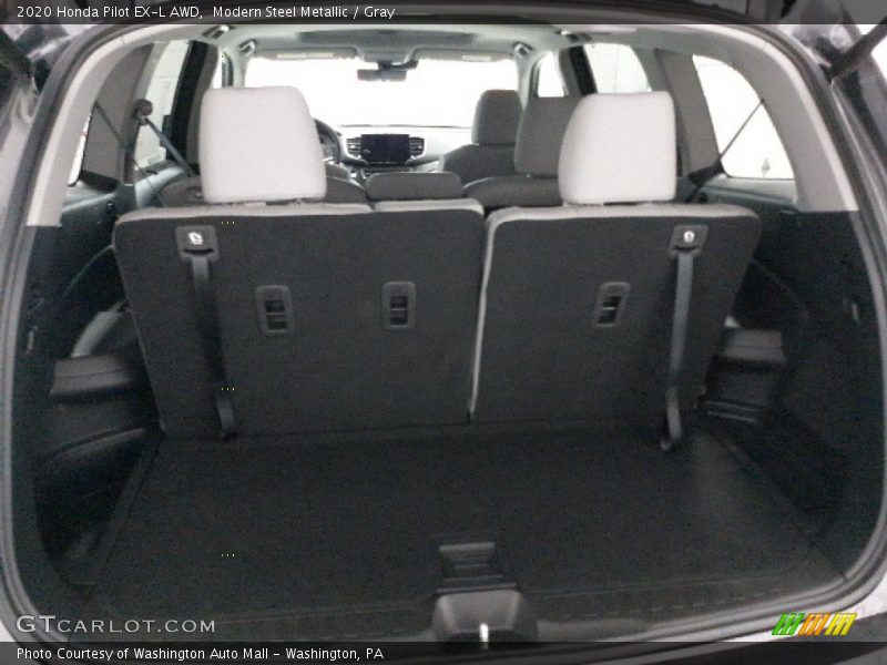 Modern Steel Metallic / Gray 2020 Honda Pilot EX-L AWD